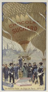 Mail Balloon at the Siege of Paris, Franco-Prussian War, 1870-1871 by European School